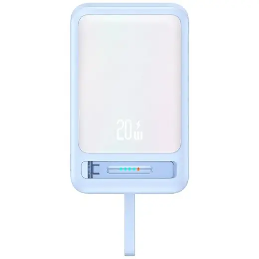 USAMS XM Series CD219 ārējais akumulators (powerbank) | 10000 mAh | MagSafe | zils