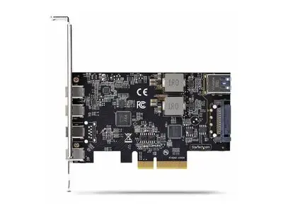 StarTech.com 5-Port USB PCIe Card, USB 3.2 10Gbps, PCI Express Card with 4x USB-C Ports, 1x USB-A Internal Port, USB PCIe Controller Card, Windows|macOS|Linux - USB adapter - PCIe 3.0 x4 - USB-C 3.2 Gen 1 x 4 + USB 3.2 Gen 1 x 1