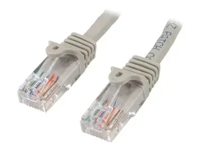 StarTech.com 15m Gray Cat5e | Cat 5 Snagless Patch Cable - patch cable - 15 m - gray