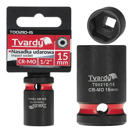 Ударная головка 1/2" 6PT 15mm CR-MO