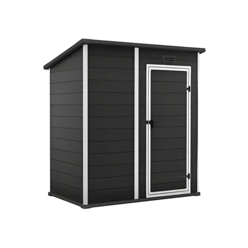 Dārza šķūnis Essential Shed 6x4 tumši pelēks/balts