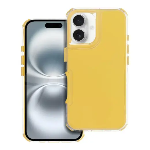 MATRIX maciņš telefonam iPhone 16 dzeltens