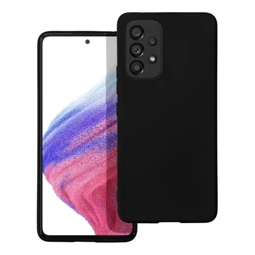 Soft telefono dėklas Samsung Galaxy A53 5G (A536) juodas