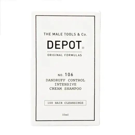 Depot, 100 Hair Cleansing No. 106, Pro-Vitamin B5, Hair Shampoo, Anti-Dandruff, 10 ml