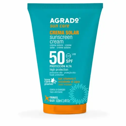 Agrado Crema Solar Spf50 Tubo 100ml