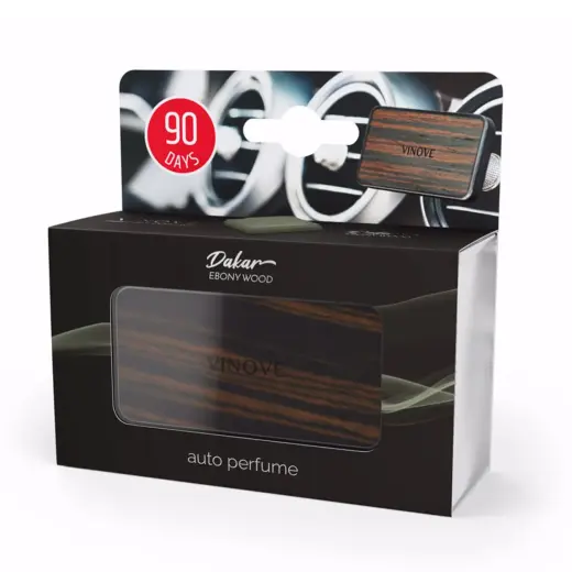 Car air freshener VINOVE PRESTIGE DAKAR EBONY WOOD