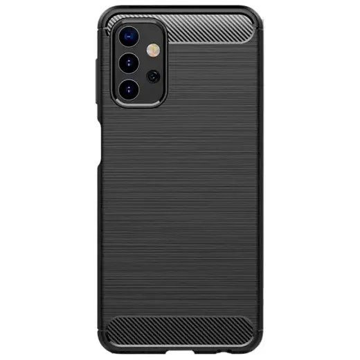 Fusion trust silicone back case for Samsung A325 Galaxy A32 4G black