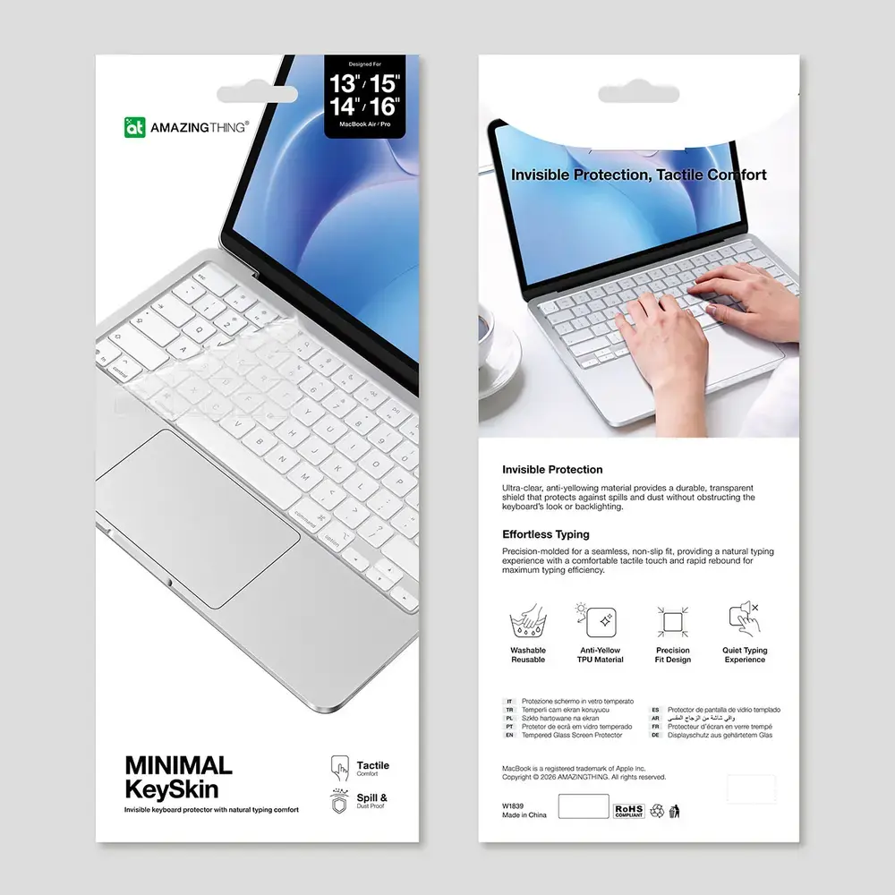AmazingThing Keyboard Protector for Macbook Neo
