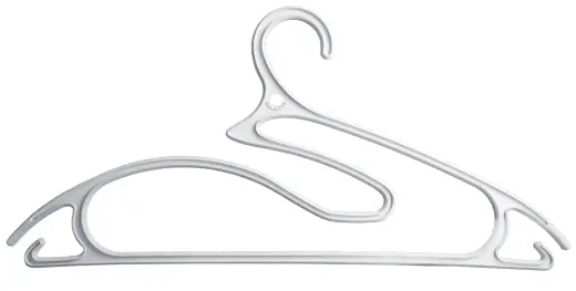 Drēbju pakaramie 5gab. plastmasas 5in1 Collection 42cm balti