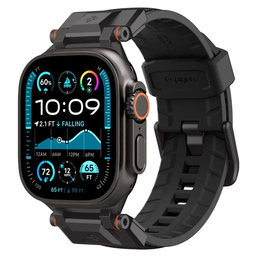 SPIGEN DURAPRO ARMOR APPLE WATCH 6 | 7 | 8 | 9 | 10 | SE | ULTRA 1 | 2 (44 | 45 | 46 | 49 MM) BLACK EDITION