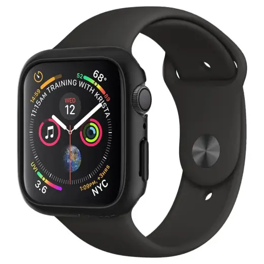 Spigen Thin Fit case for Apple Watch 4 | 5 | 6 | SE (40mm) black
