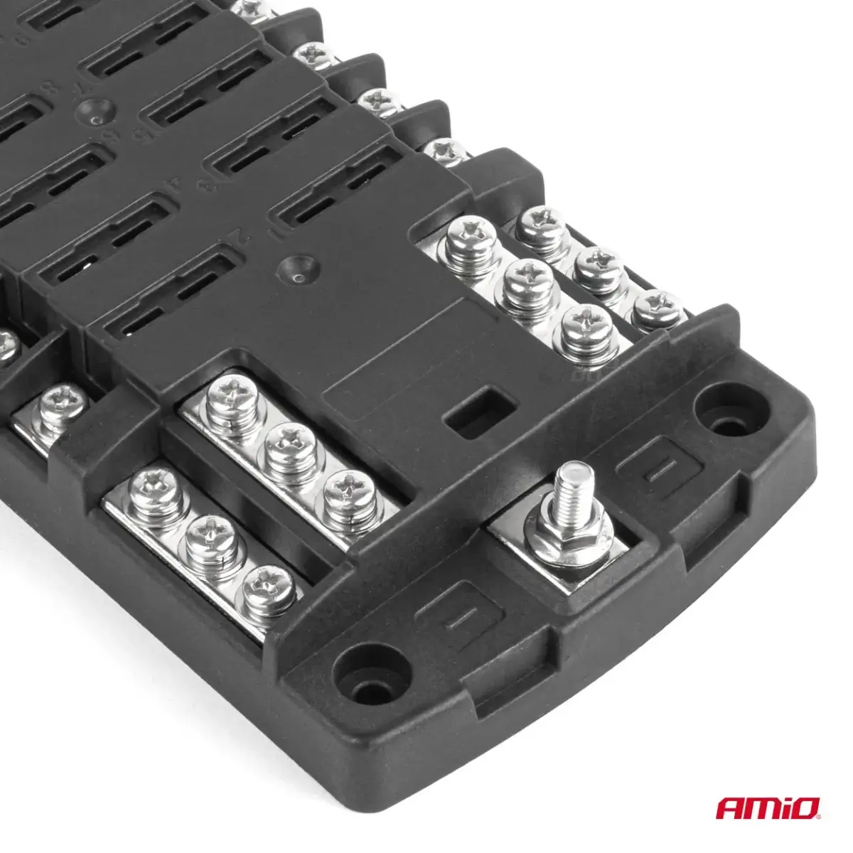 Fuse box set with neutral line 12 sockets AMIO-03834