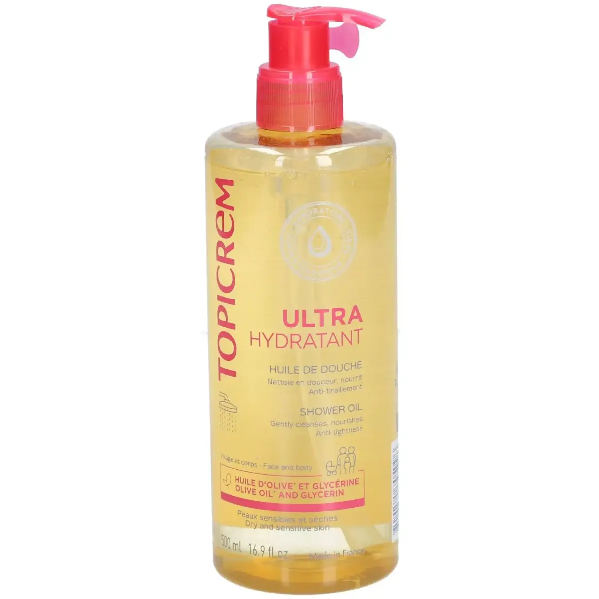 Topicrem Ultra-Moisturizing Shower Oil 500ml