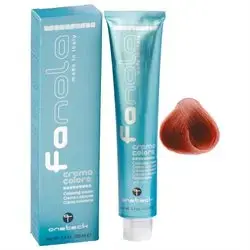 FanolaColor Cream Coloring Cream 100 Ml 7.43 Medium Golden Copper Blonde