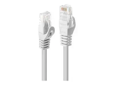 Lindy Basic patch cable - 30 cm - white