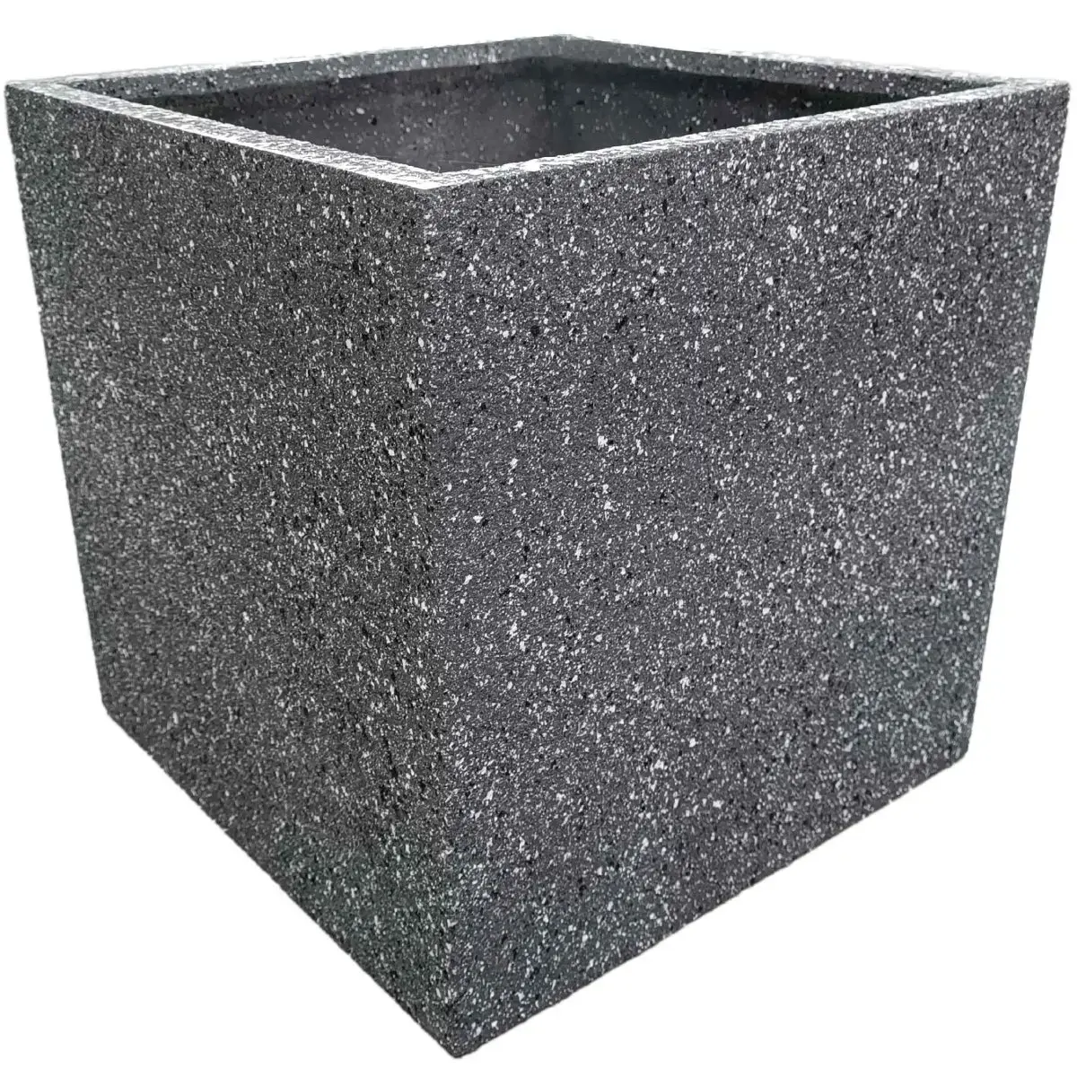 BESK Glass fiber flower pots 40x40x40cm