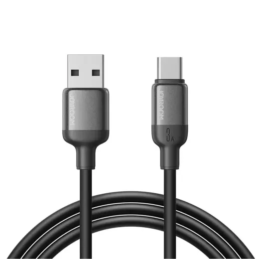 Joyroom S-A62 Lively Series datu pārraides un uzlādes vads | USB-A uz USB-C | 15W | 1.2m | melns
