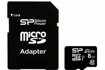 Silicon Power Elite 8GB microSDHC