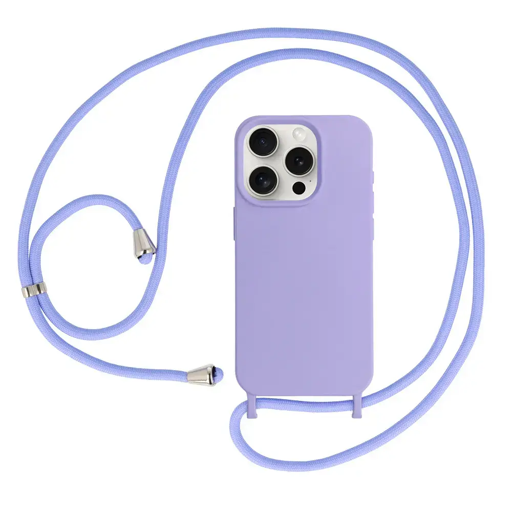 Strap Silicone Case for Iphone 11 design 1 purple