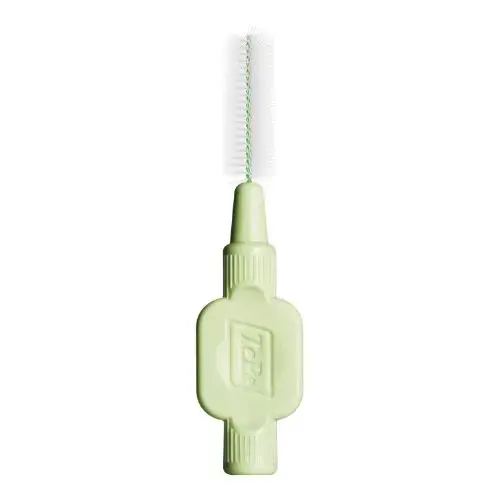 TePe Interdental Brush Extra Soft  Supersoft Dental Brush for Teeth Cleaning  Pack of 8  0.8 Mm  Large Gaps  Green  Size 5