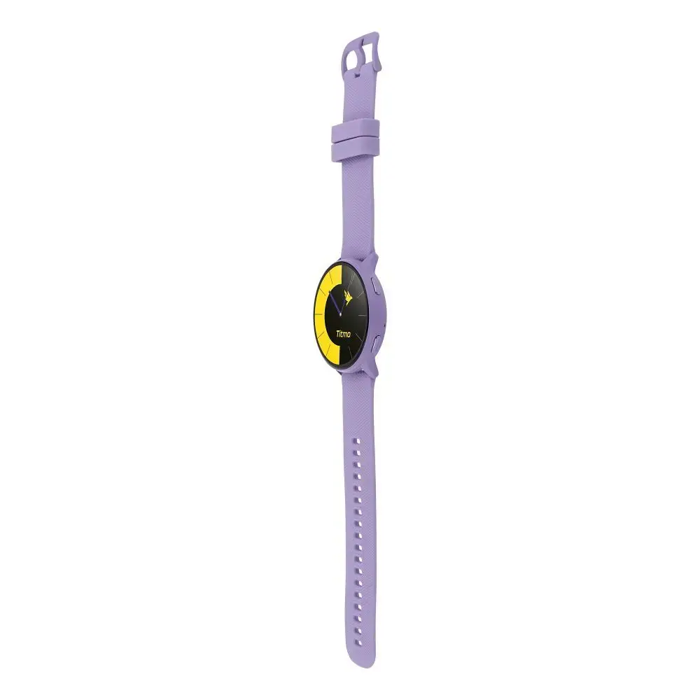 Smartwatch TITMO O-200 (GPS, AMOLED, bluetooth call, silicone strap) lavender
