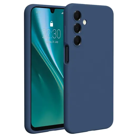 Etteri Silicone phone case for Samsung Galaxy A16 4G | A16 5G dark blue