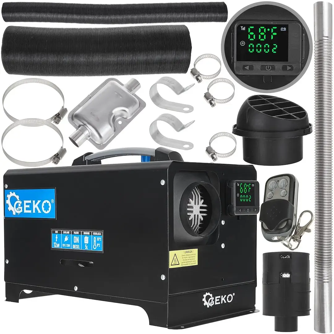 12V/230V diisliküttel õhusoojendi 12KW