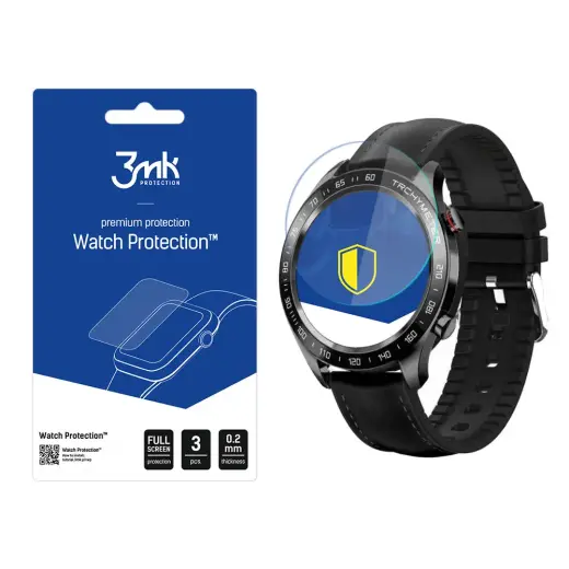 Smartwatch Pacific 21-3 - 3mk Watch Protection™ v. FlexibleGlass Lite screen protector