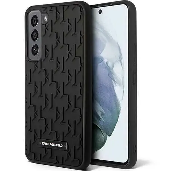 Karl Lagerfeld KLHCS23SRUPKLPK S23 S911 hardcase czarny|black 3D Monogram