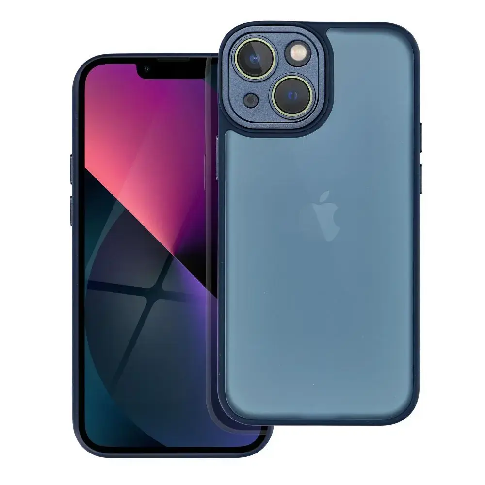 VARIETE maciņš telefonam iPhone 13 Mini tumši zils