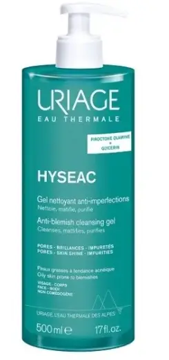 Uriage Uriage Hyseac Cleansing Gel Against Skin Imperfections - 500ml