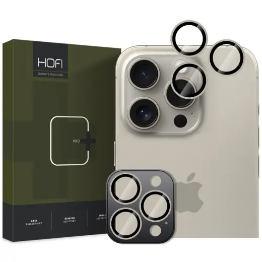 CAMERA COVER HOFI CAMRING PRO+ IPHONE 16 PRO | 16 PRO MAX NATURAL TITANIUM