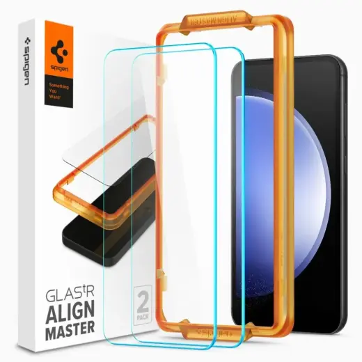 Spigen ALM Glas.tR tempered glass for phone Samsung Galaxy S23 FE - 2 pcs.