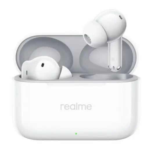 Wireless earphones Realme Buds T200 snowy white
