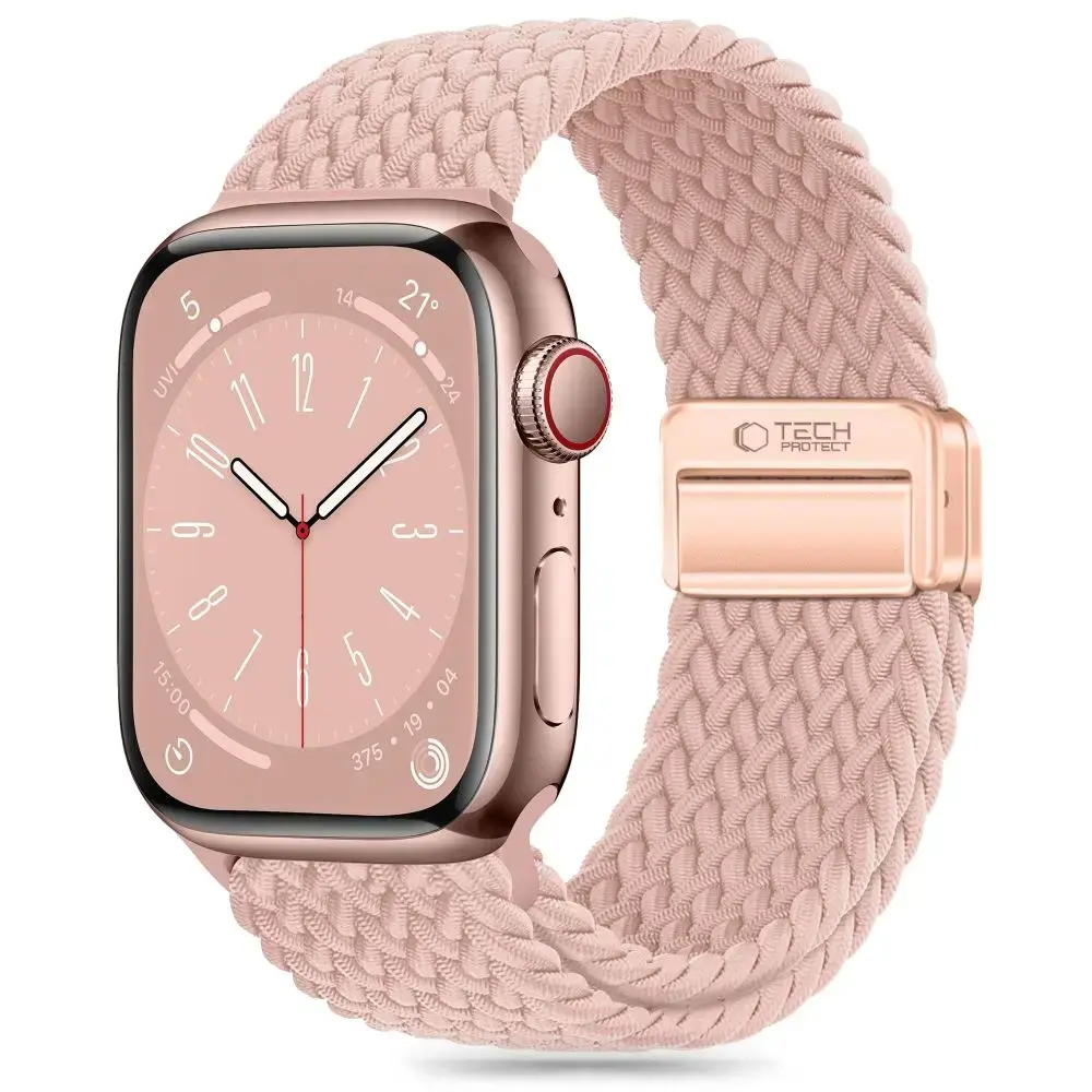 TECH-PROTECT NYLONMAG APPLE WATCH 6 | 7 | 8 | 9 | 10 | SE | ULTRA 1 | 2 (44 | 45 | 46 | 49 MM) DUSTY ROSE