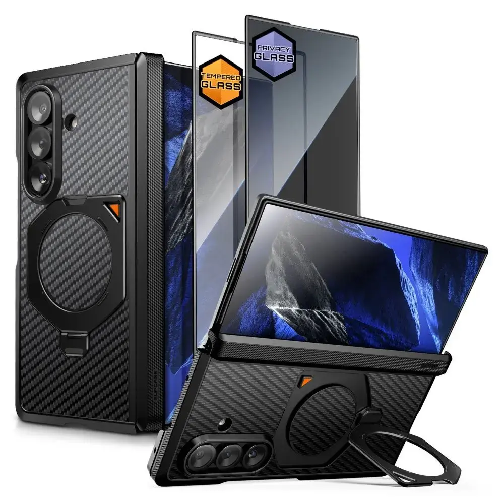 SUPCASE UB AERO telefoni ümbris MagSafe toega Samsung Galaxy Z Fold 8 Ultra (F976) must