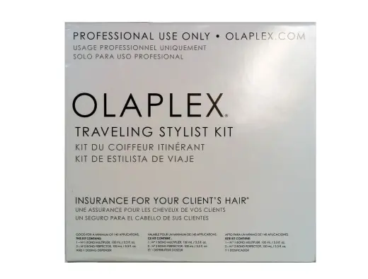 Olaplex by Olaplex TRAVELING STYLIST KIT: #1 BOND MULTIPLIER 3.3 OZ + #2 BOND PERFECTOR 2 X 3.3 OZ + 1 DOSING DISPENSER for UNISEX