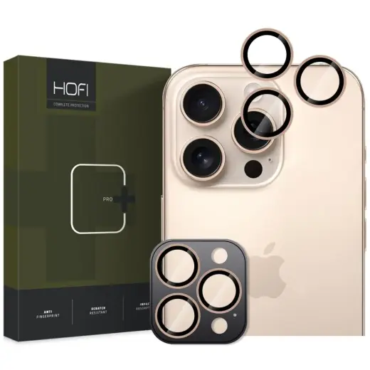 CAMERA COVER HOFI CAMRING PRO+ IPHONE 16 PRO | 16 PRO MAX DESERT TITANIUM