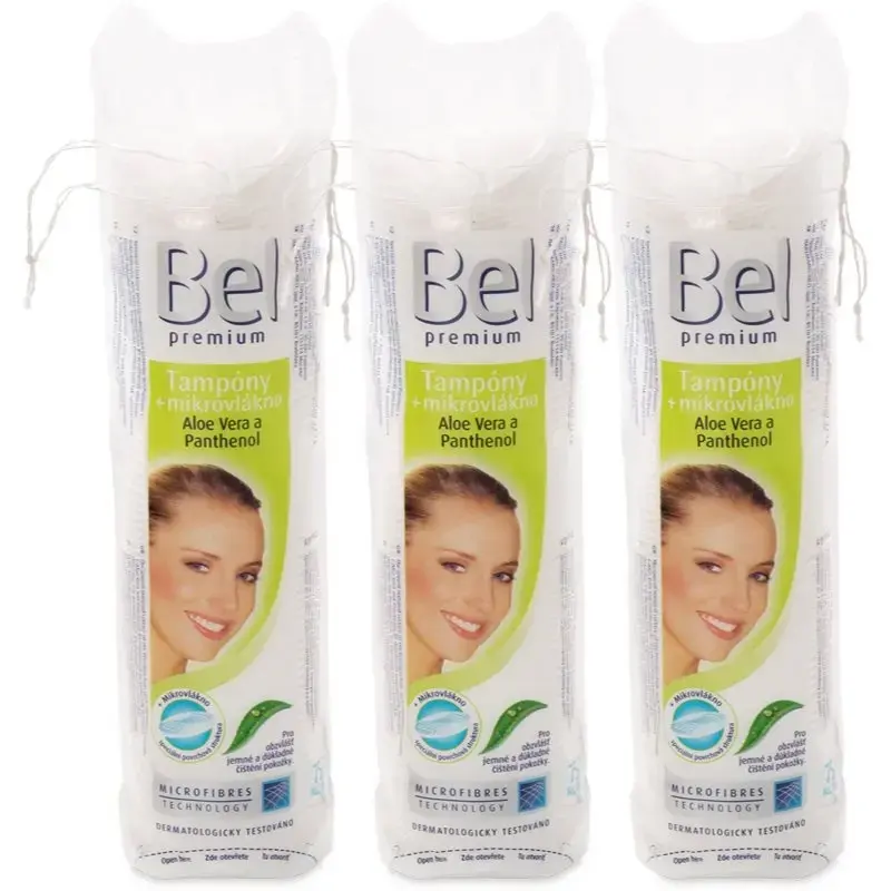 Bel Premium Cotons Démaquillants à L'aloe Vera 3x75 Pcs