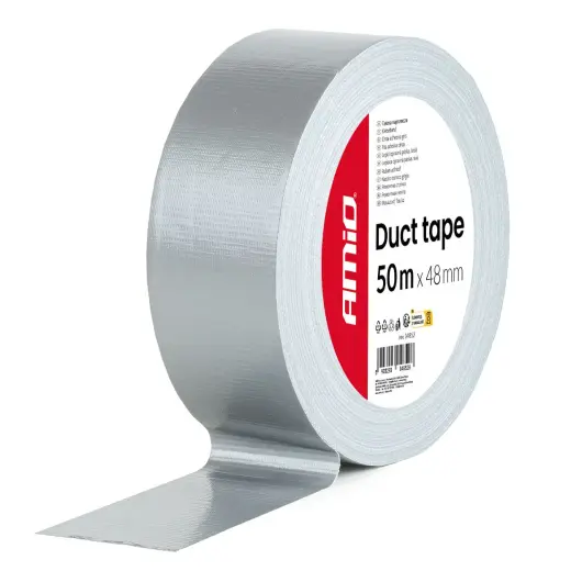 Gray Duct Tape, 48 mm x 50 m x 0,19 mm AMIO-04852
