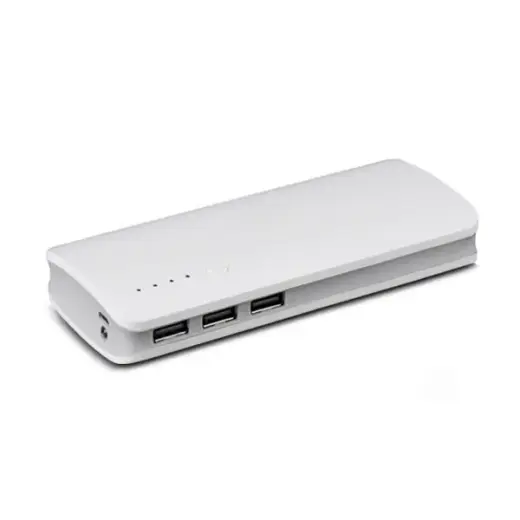 Goodbuy Economy Series barošanas bloks 12000mAh | 2x USB | 2.1A balts