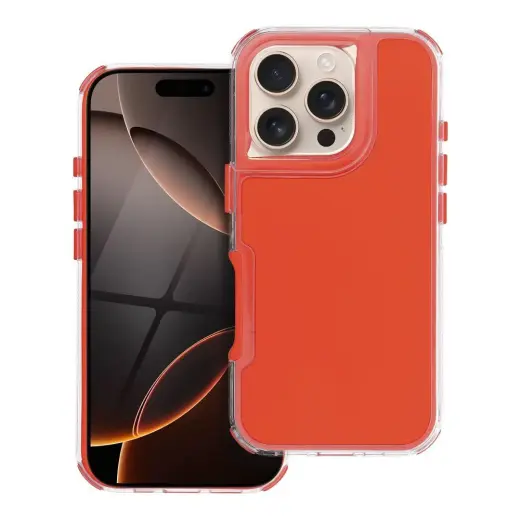 MATRIX maciņš telefonam iPhone 16 Pro oranžs