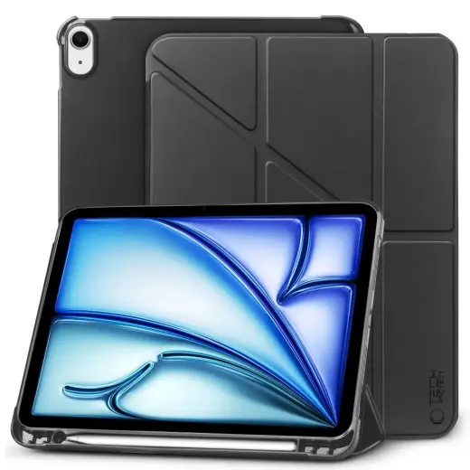 Tech-Protect SC Pen Origami case for iPad Air 10.9" 2020-2022 | 11" 2024 - black