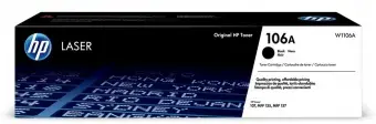 HP Cartridge 106A Black Schwarz (W1106A)