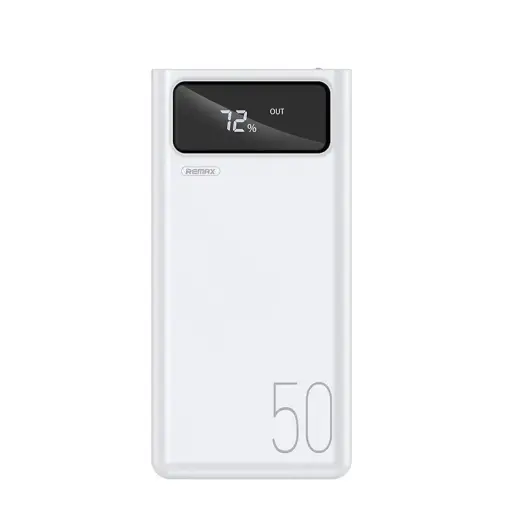 Remax RPP-162 MENGINE Series Power Bank Портативный аккумулятор 50000 mAh | 2.1A белый