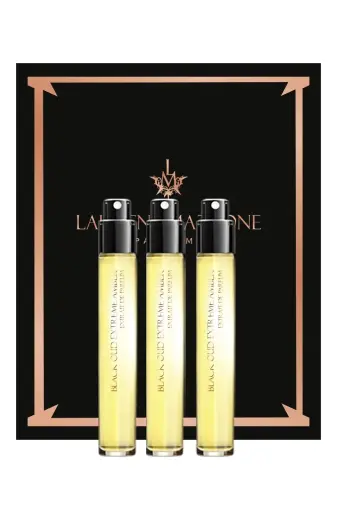 Set, Laurent Mazzone, Black Oud Extreme Amber, Extrait De Parfum, Unisex, 3 pcs, 15 ml