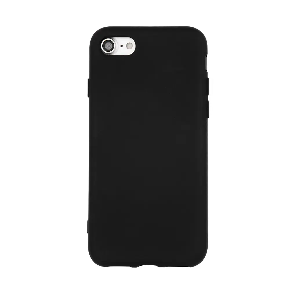 Miracase silikona telefona maciņš priekš Apple iPhone 6 Plus | 6S Plus melns