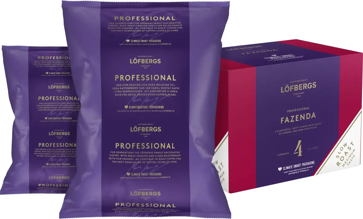 Kafijas pupiņas LÖFBERGS Professionell Fazenda, 1 kg