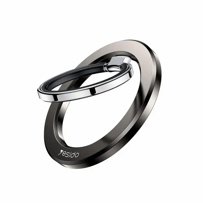 YESDIO C205 MAGNETIC UNIVERSAL HOLDER RING BLACK