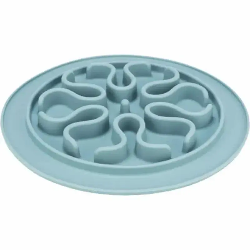 Interaktīvā bļoda : Trixie Slow Feed feeding mat, silicone, ø 24 cm